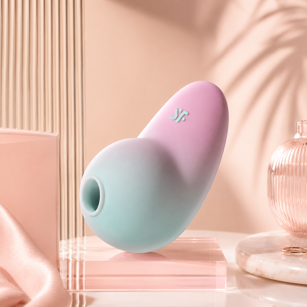 Satisfyer Pixie Dust Pink Mint – Elegancki Masażer Łechtaczki z Technologią Air Pulse™
