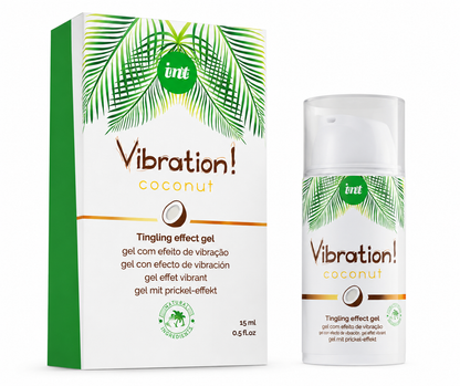 Intt Vibration Coconut Vegan 15 ml – stymulujący olejek do masażu