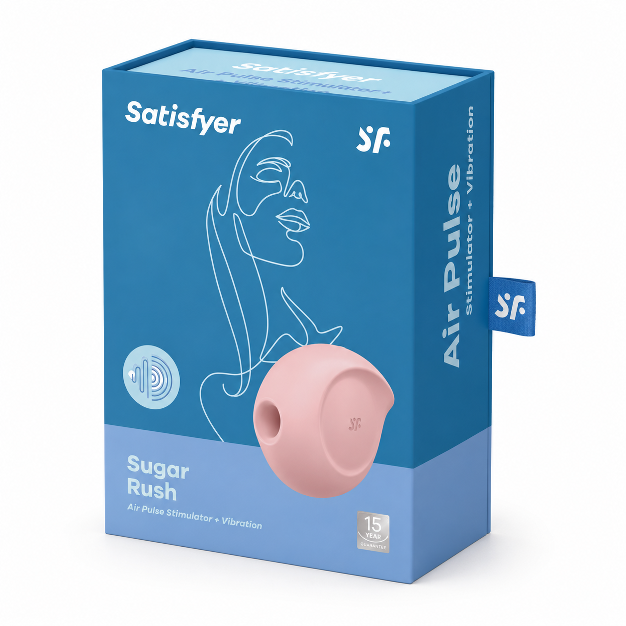Satisfyer Sugar Rush Masażer Intymny 11 Fal Powietrznych + 12 Wibracji