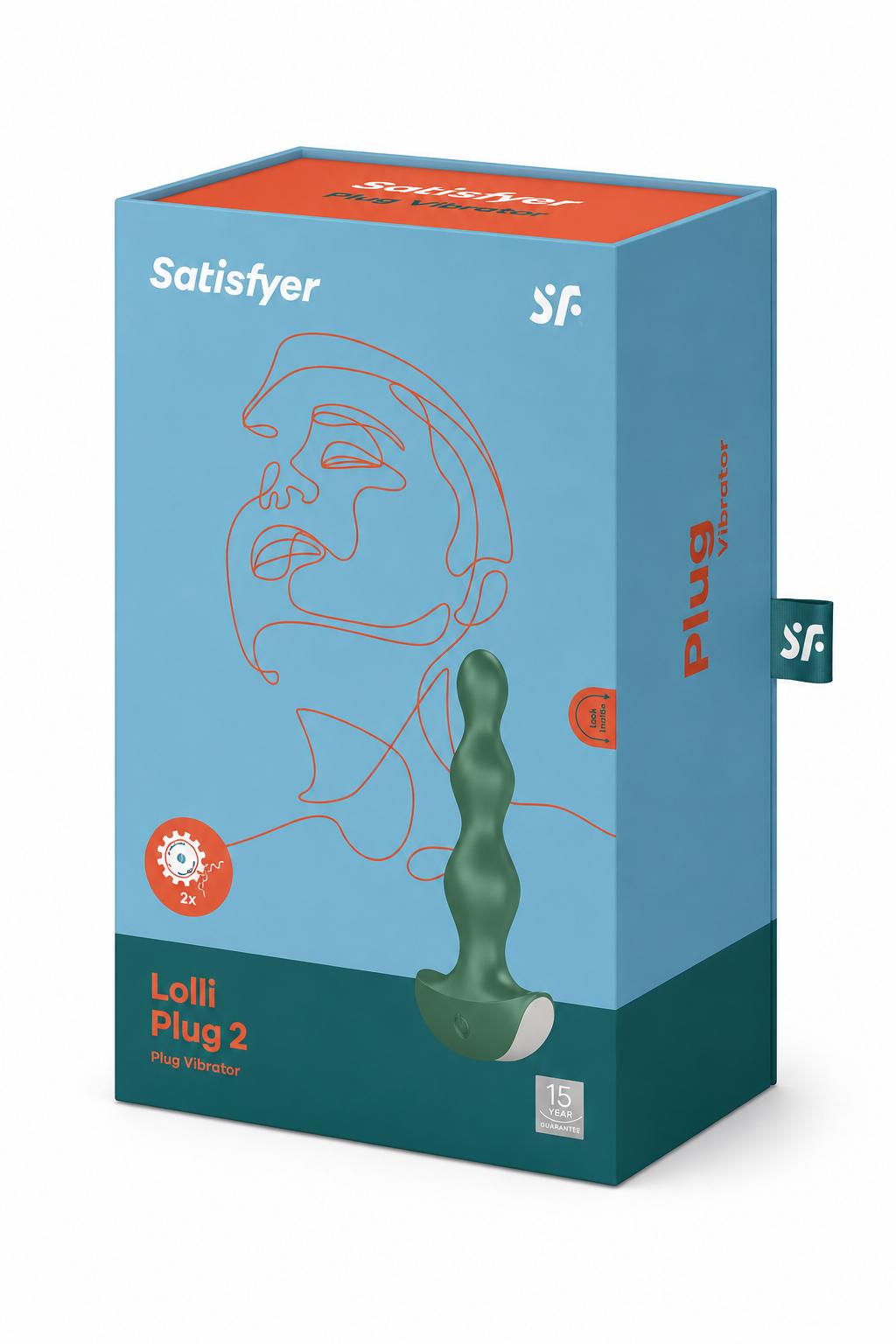Satisfyer Lolli Plug 2 Wibrujący Korek Analny 12 Trybów IPX7 USB