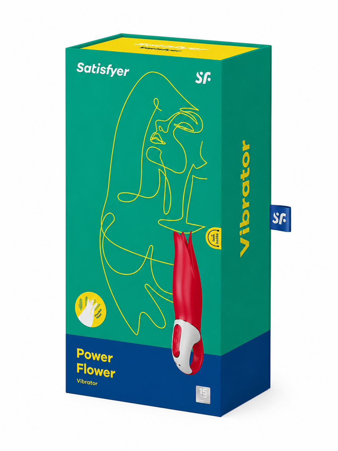 Satisfyer Flower Power Stymulator Łechtaczki 12 Trybów Wodoodporny