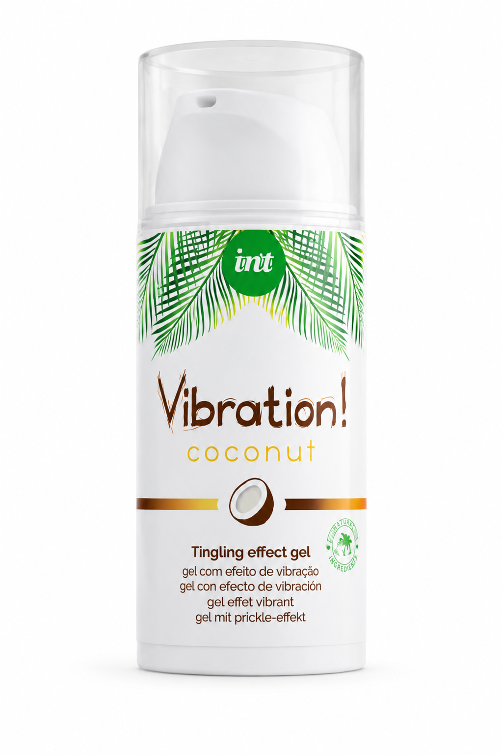 Intt Vibration Coconut Vegan 15 ml – stymulujący olejek do masażu