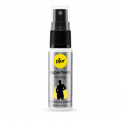 Pjur Superhero Strong Spray dla Mężczyzn 20 ml – Wydłuża Stosunek i Wspiera Kontrolę Wytrysku