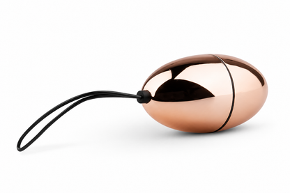 Rosy Gold – Eleganckie wibrujące jajko z pilotem