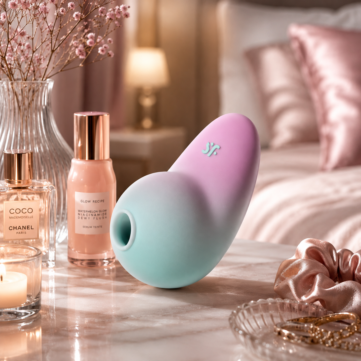 Satisfyer Pixie Dust Pink Mint – Elegancki Masażer Łechtaczki z Technologią Air Pulse™