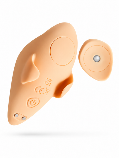 Atlantis – dyskretny masażer intymny z pilotem, 9 trybów wibracji, USB