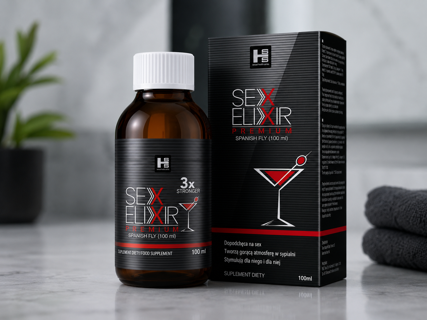 Sex Elixir Premium™ – krople wspierające libido i potencję