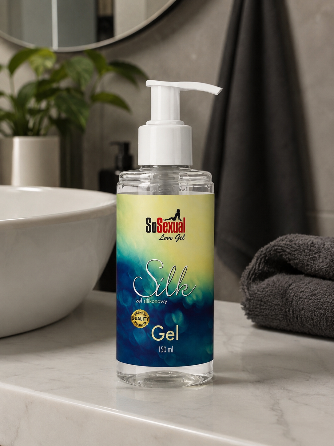 Mega Gęsty Żel Poślizgowy SoSexual 150 ml – Długotrwały Poślizg