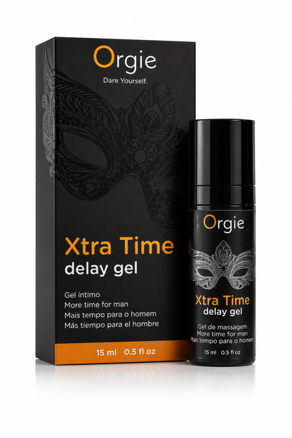 Orgie Xtra Time Delay Gel 15 ml Żel Opóźniający Wytrysk Bez Lidokainy Dla Mężczyzn