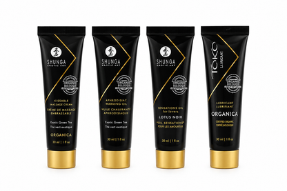 Shunga Geisha Mini Set – Zestaw Kosmetyków do Masażu i Pielęgnacji z Zieloną Herbatą