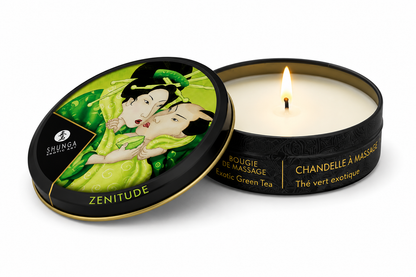 Shunga Geisha Mini Set – Zestaw Kosmetyków do Masażu i Pielęgnacji z Zieloną Herbatą