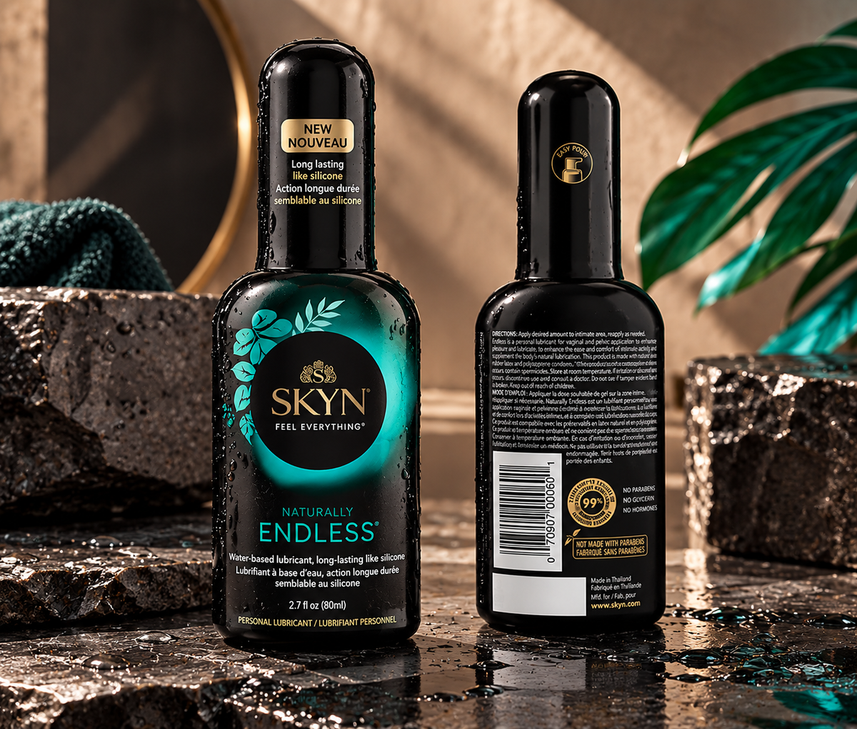 SKYN Naturally Endless 80 ml – długotrwały żel intymny na bazie wody