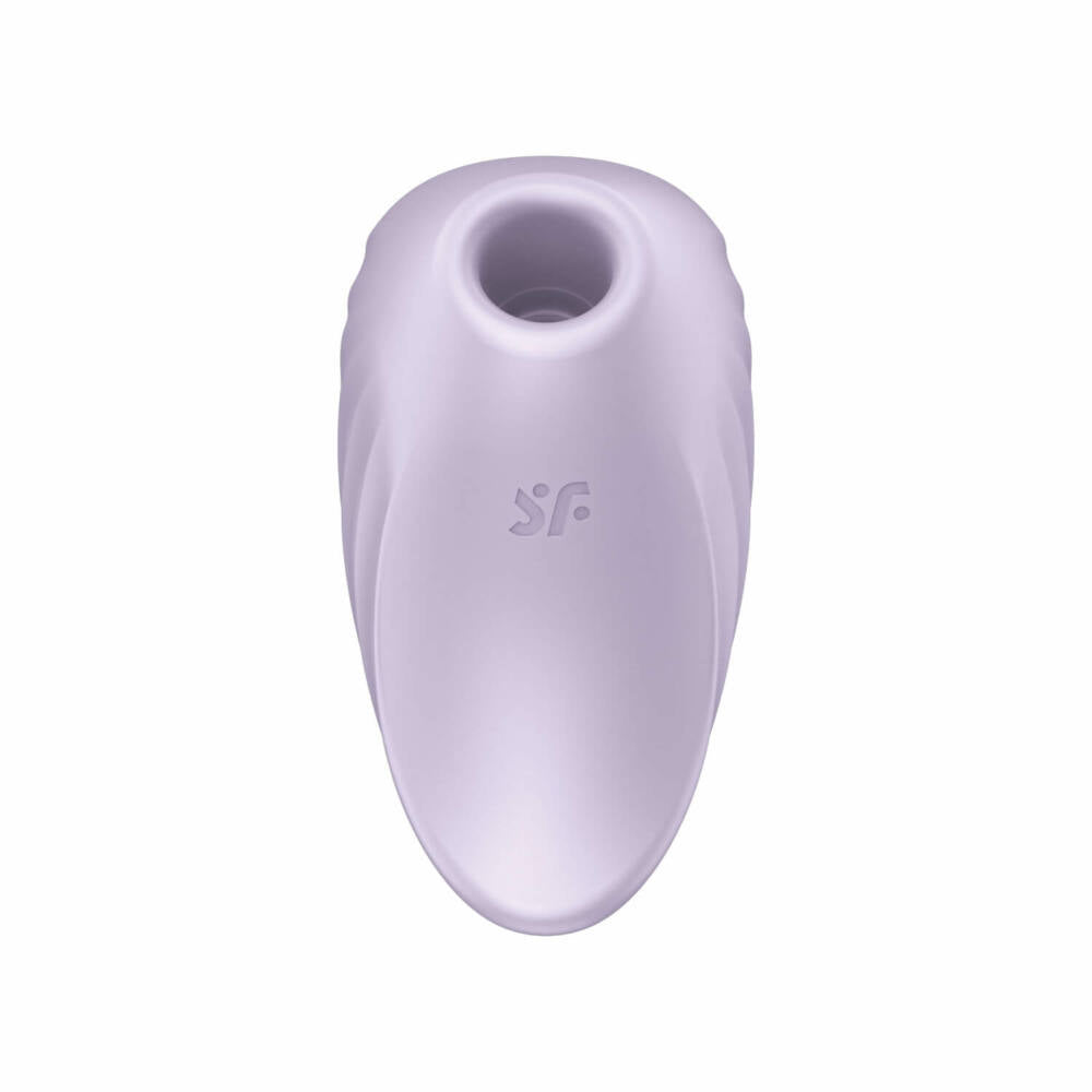 Satisfyer Pearl Diver Violet – stymulator łechtaczki z technologią Air Pulse + wibracje, silikonowy, wodoodporny