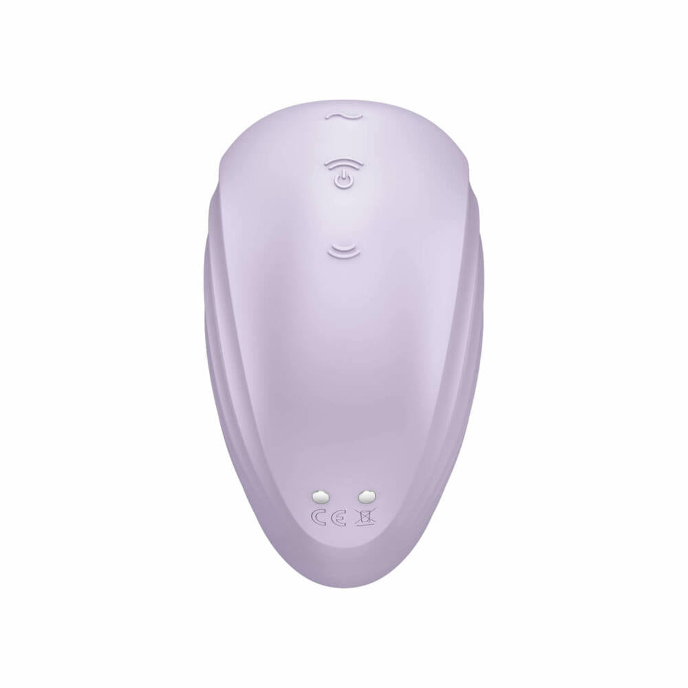 Satisfyer Pearl Diver Violet – stymulator łechtaczki z technologią Air Pulse + wibracje, silikonowy, wodoodporny