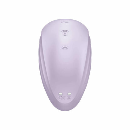 Satisfyer Pearl Diver Violet – stymulator łechtaczki z technologią Air Pulse + wibracje, silikonowy, wodoodporny